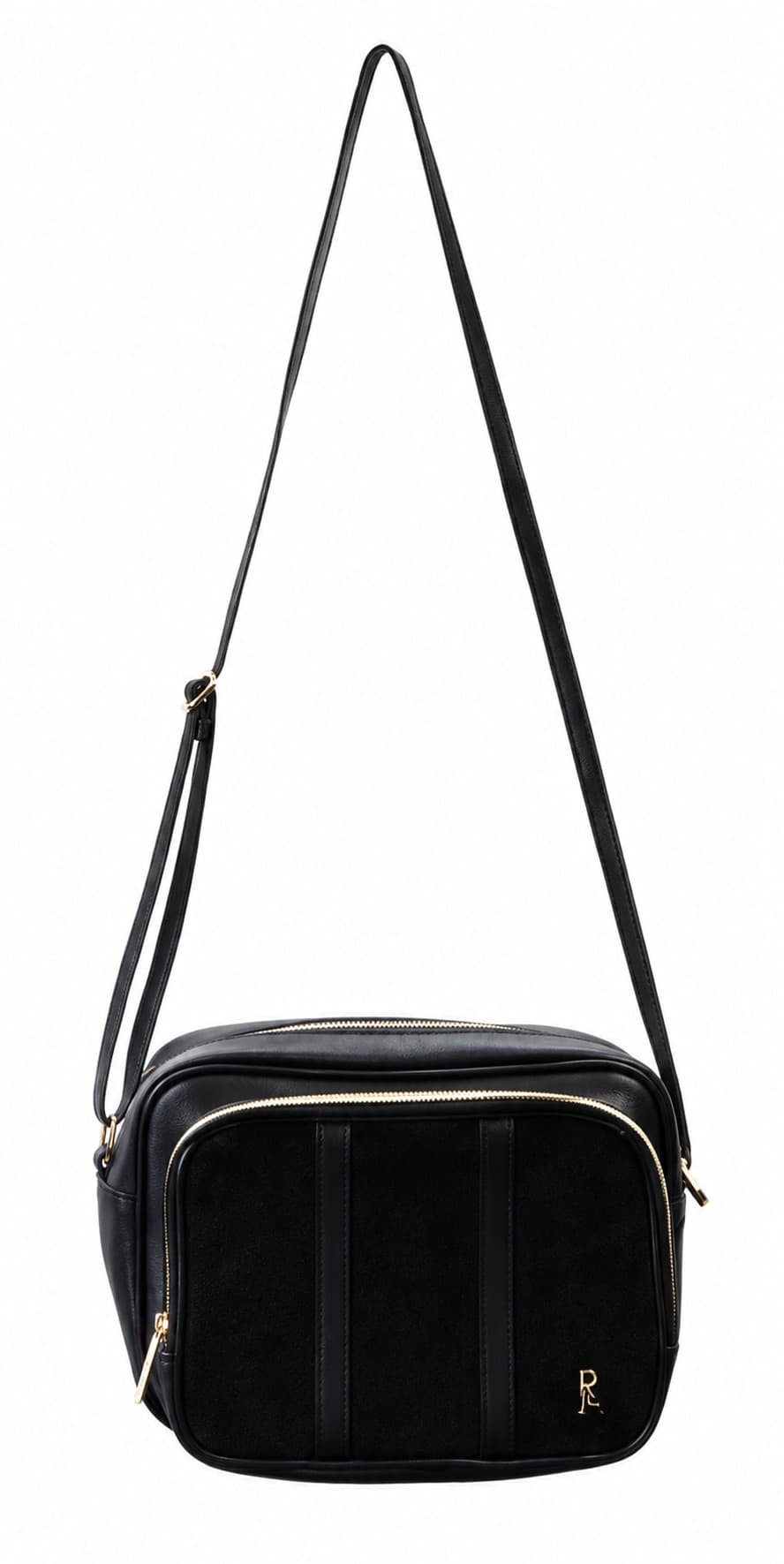 Roberta Di Camerino Precious Book Black Shoulder Bag Crossbody Purse With Leather Trim handbags auction on bidia.ai