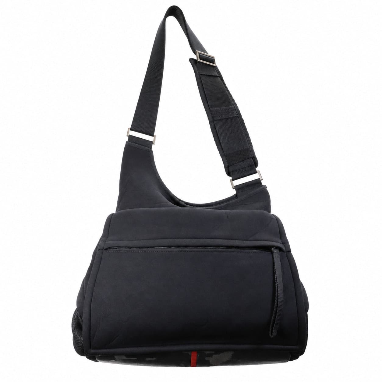 Prada Black Nylon Hobo Shoulder Bag Crossbody Purse Handbag handbags auction on bidia.ai
